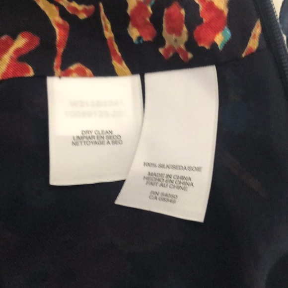 New! Silk skirt with over lap on front . - Picture 5 of 5